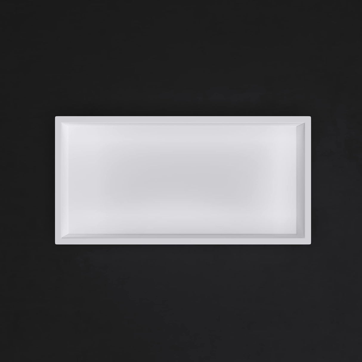 glasvilla Nicchia a Parete in Acciaio Inox Mensola Doccia a Muro a Incasso Piastrellabile Facile da Montare