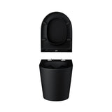 glasvilla Spülrandlos Wand WC Hänge WC Spülrandloses Toilette Softclose WC-Sitz Aachen108