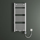 glasvilla Badheizkörper Elektrisch Handtuchwärmer für Strom, Seitenanschluss, Röhrenheizkörper Badheizung RHE mit Heizstab 02