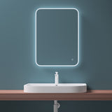 Lavabo à poser Glasvilla, Lavabo mural Brussels5021, L x P x H : 81 x 49 x 18 cm, Céramique blanche avec nano-revêtement