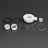 glasvilla Bonde de Douche pour Receveur de Douche Diamètre de la Douche 40 mm Trou d’Évacuation 90 mm AL001