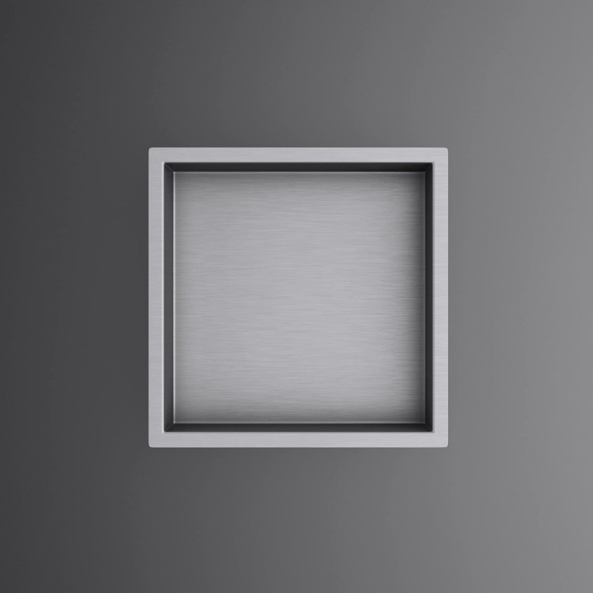 glasvilla Nicchia a Parete in Acciaio Inox Mensola Doccia a Muro a Incasso Piastrellabile Facile da Montare