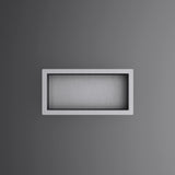 glasvilla Nicchia a Parete in Acciaio Inox Mensola Doccia a Muro a Incasso Piastrellabile Facile da Montare