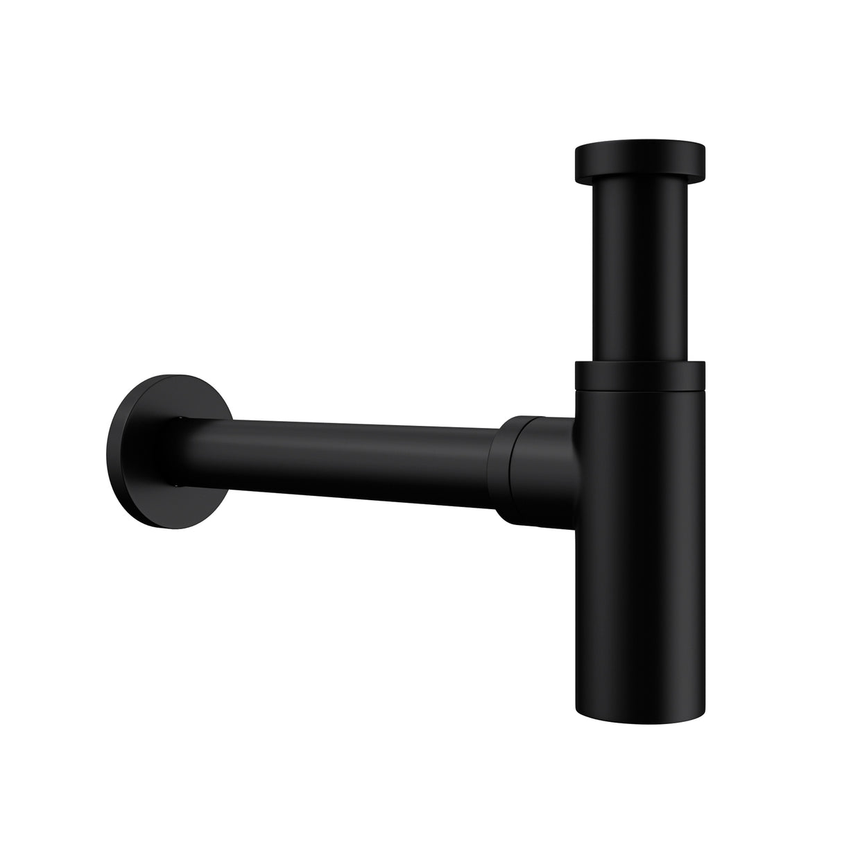 glasvilla Scarico per Lavabo e Mobile Sottolavabo, Sifone Antiodore, Materiale: Ottone, Filettatura di Collegamento