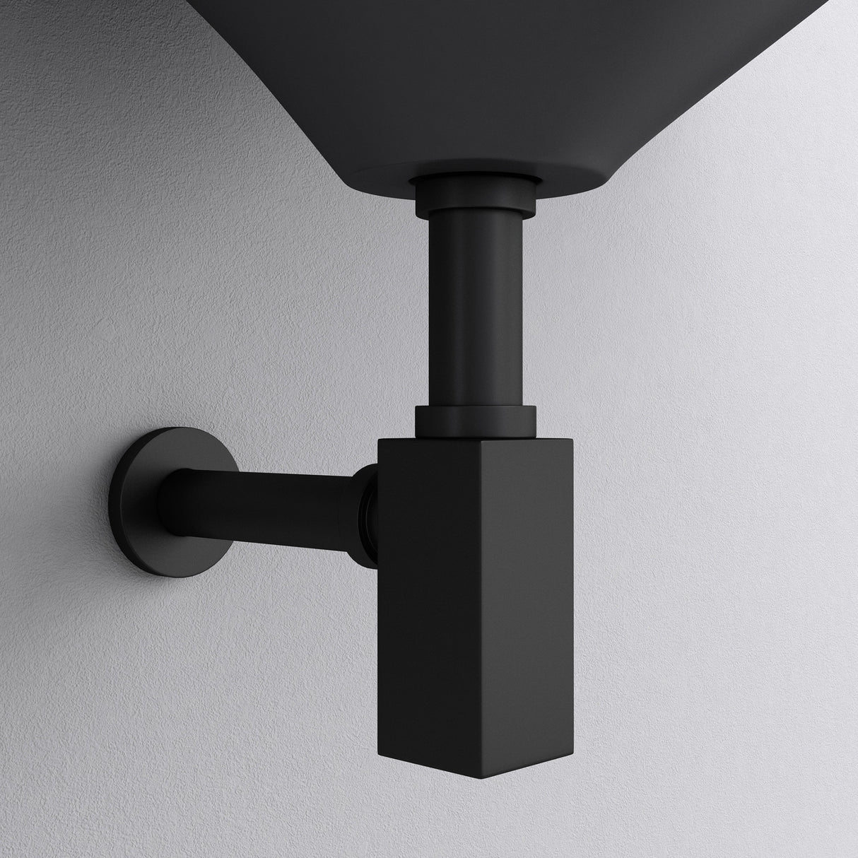 glasvilla Scarico per Lavabo e Mobile Sottolavabo, Sifone Antiodore, Materiale: Ottone, Filettatura di Collegamento