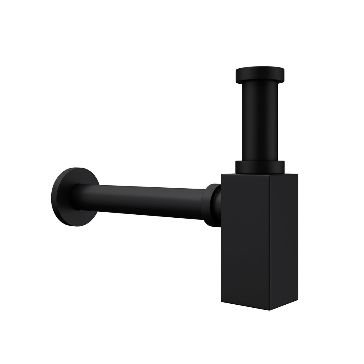 glasvilla Scarico per Lavabo e Mobile Sottolavabo, Sifone Antiodore, Materiale: Ottone, Filettatura di Collegamento