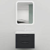 glasvilla Badezimmermöbel 2-teilig: Waschbecken und Unterschrank montagefertig Bavaria