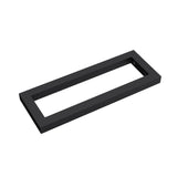 Console murale design Glasvilla en acier inoxydable, support de lavabo, 1 pièce WH01