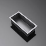 glasvilla Nicchia a Parete in Acciaio Inox Mensola Doccia a Muro a Incasso Piastrellabile Facile da Montare