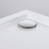 glasvilla Bonde de Douche pour Receveur de Douche Diamètre de la Douche 40 mm Trou d’Évacuation 90 mm AL001