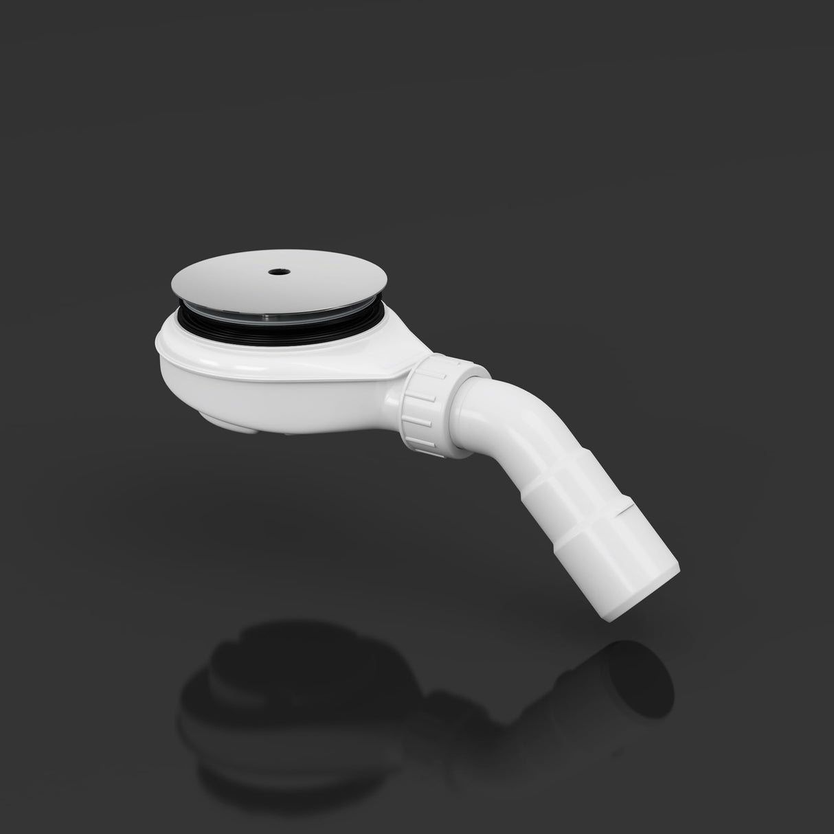 glasvilla Bonde de Douche pour Receveur de Douche Diamètre de la Douche 40 mm Trou d’Évacuation 90 mm AL001