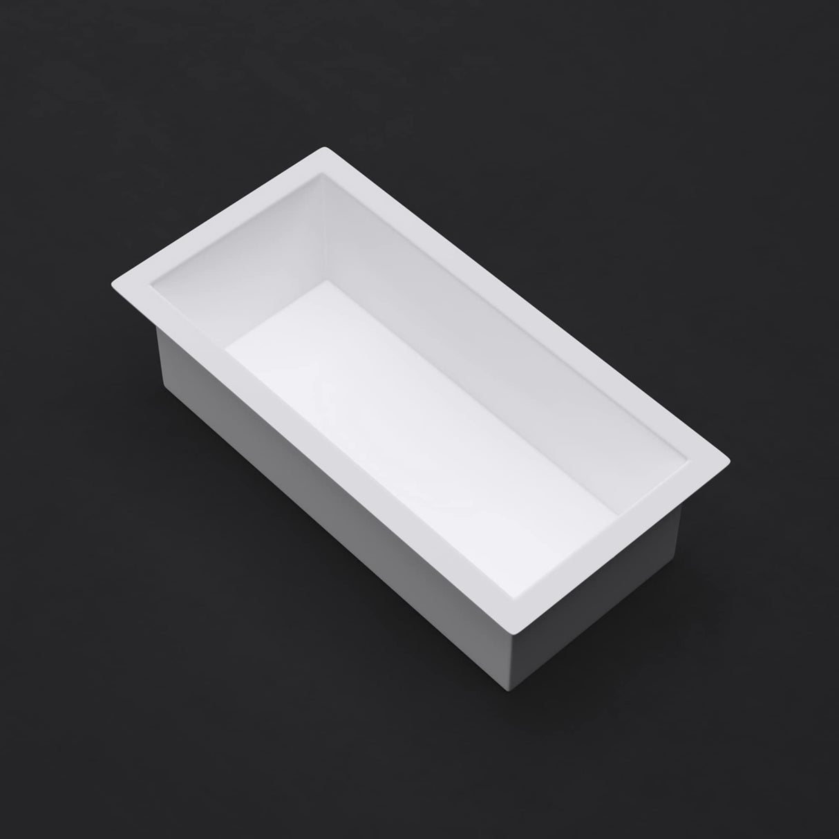 glasvilla Nicchia a Parete in Acciaio Inox Mensola Doccia a Muro a Incasso Piastrellabile Facile da Montare