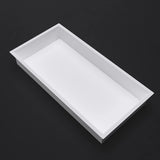 glasvilla Nicchia a Parete in Acciaio Inox Mensola Doccia a Muro a Incasso Piastrellabile Facile da Montare