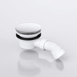 glasvilla Bonde de Douche pour Receveur de Douche Diamètre de la Douche 40 mm Trou d’Évacuation 90 mm AL001