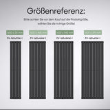glasvilla Radiateur de Salle de Bain à Raccordement Central Plat et à Raccordement Latéral Radiateur à Panneau Chauffage de Salle de Bain Monocouche en Acier FV