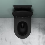 glasvilla Spülrandlos Wand WC Hänge WC Spülrandloses Toilette Softclose WC-Sitz Aachen108