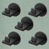 glasvilla Appendiabiti da Parete in Acciaio Inossidabile 304, Attaccapanni da Muro per Camera da Letto, Ingresso, Cucina, Stalo-08+Stalo-09