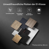 glasvilla Ensemble de Meubles de Salle de Bain avec Meuble Sous-Vasque Lavabo Anthracite Mat et Miroir de Salle de Bain LED 46x26x63 cm Pisa