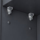 Glasvilla Armario Espejo de Baño con Puertas Sin Marco y Estantes Ajustables – Spiegelschrank 02