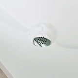 glasvilla Waschbecken Hänge-Waschtisch BTH: 60x38x20cm in Weiß glänzend aus Mineralguss mit Ablaufabdeckung Waschschale Col6035