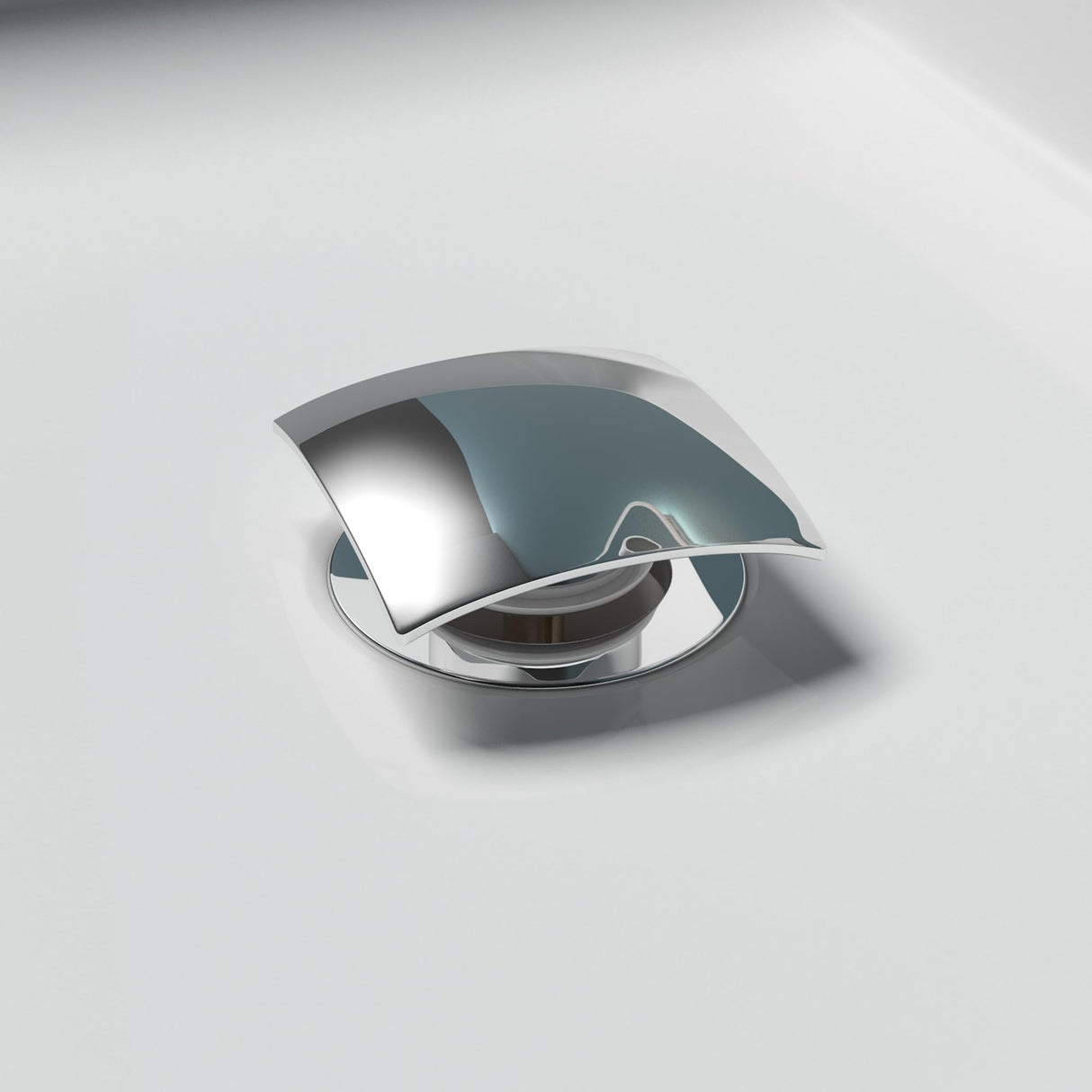 Bouchon de lavabo Glasvilla | Bouchon de lavabo compatible avec tous les lavabos DIN