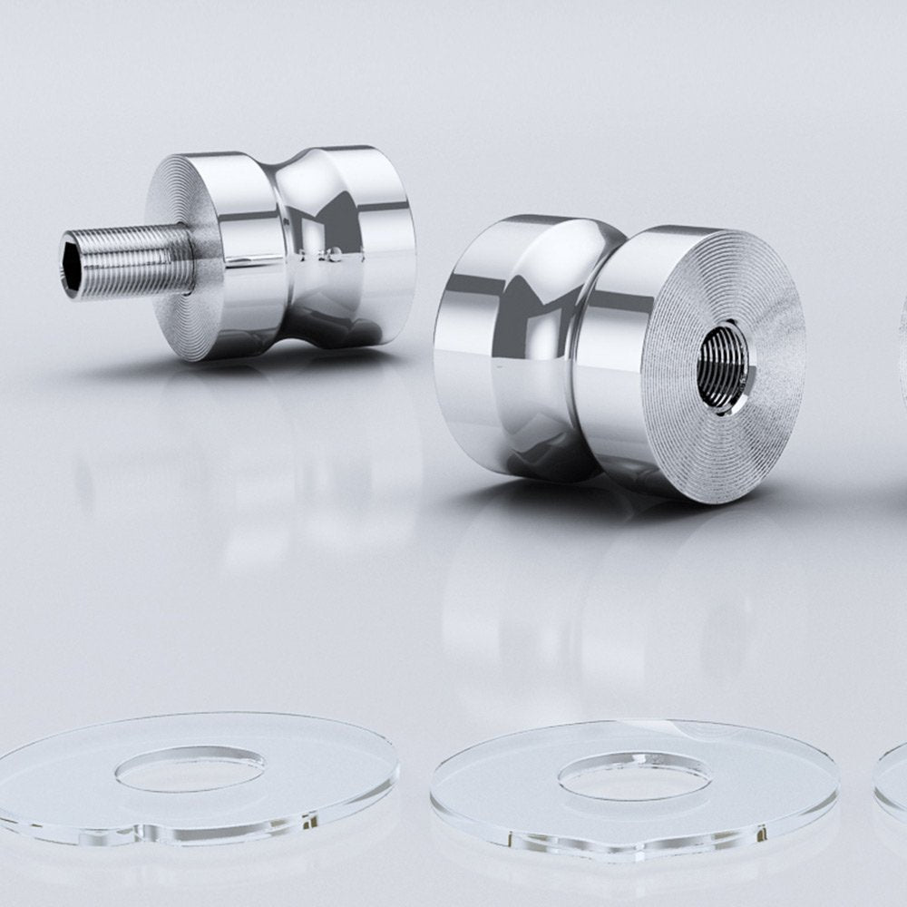 Poignée de porte Glasvilla, bouton de porte intérieure, poignée de porte de douche, poignée de barre, poignées de porte en verre, poignée de poussée