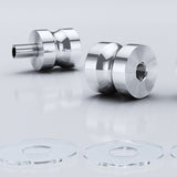 Poignée de porte Glasvilla, bouton de porte intérieure, poignée de porte de douche, poignée de barre, poignées de porte en verre, poignée de poussée