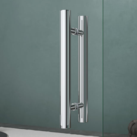 Poignée de porte Glasvilla, bouton de porte intérieure, poignée de porte de douche, poignée de barre, poignées de porte en verre, poignée de poussée