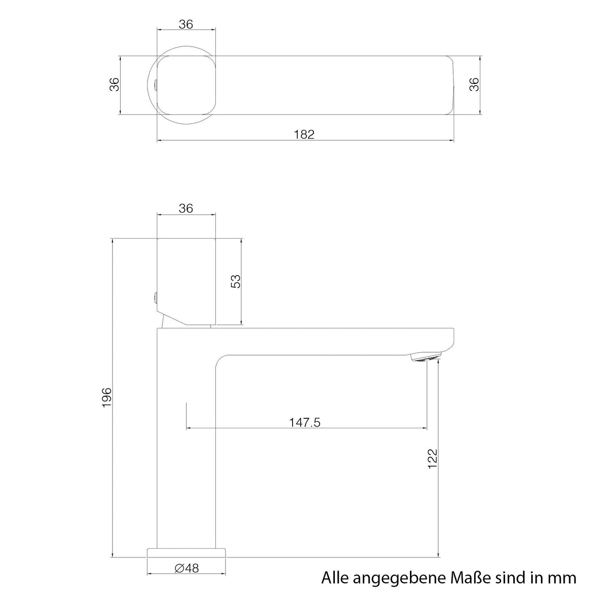 robinetterie Glasvilla, robinet de salle de bain, robinet d'évier, installations de salle de bain, mitigeur monocommande