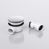 glasvilla Bonde de Douche pour Receveur de Douche Diamètre de la Douche 40 mm Trou d’Évacuation 90 mm AL001