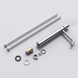 Robinetterie Glasvilla, robinet de salle de bain, robinet d'évier, installations de salle de bain, mitigeur monocommande WAO-7701