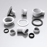 glasvilla Bonde de Douche pour Receveur de Douche Diamètre de la Douche 40 mm Trou d’Évacuation 90 mm AL001