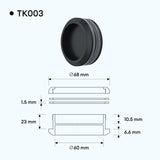 Poignée de porte Glasvilla, bouton de porte intérieure, poignée de porte de douche, poignée de barre, poignées de porte en verre, poignée de poussée