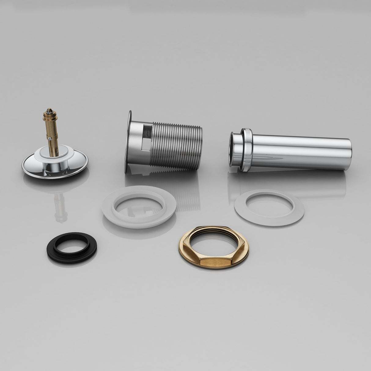 Bouchon de lavabo Glasvilla | Bouchon de lavabo compatible avec tous les lavabos DIN