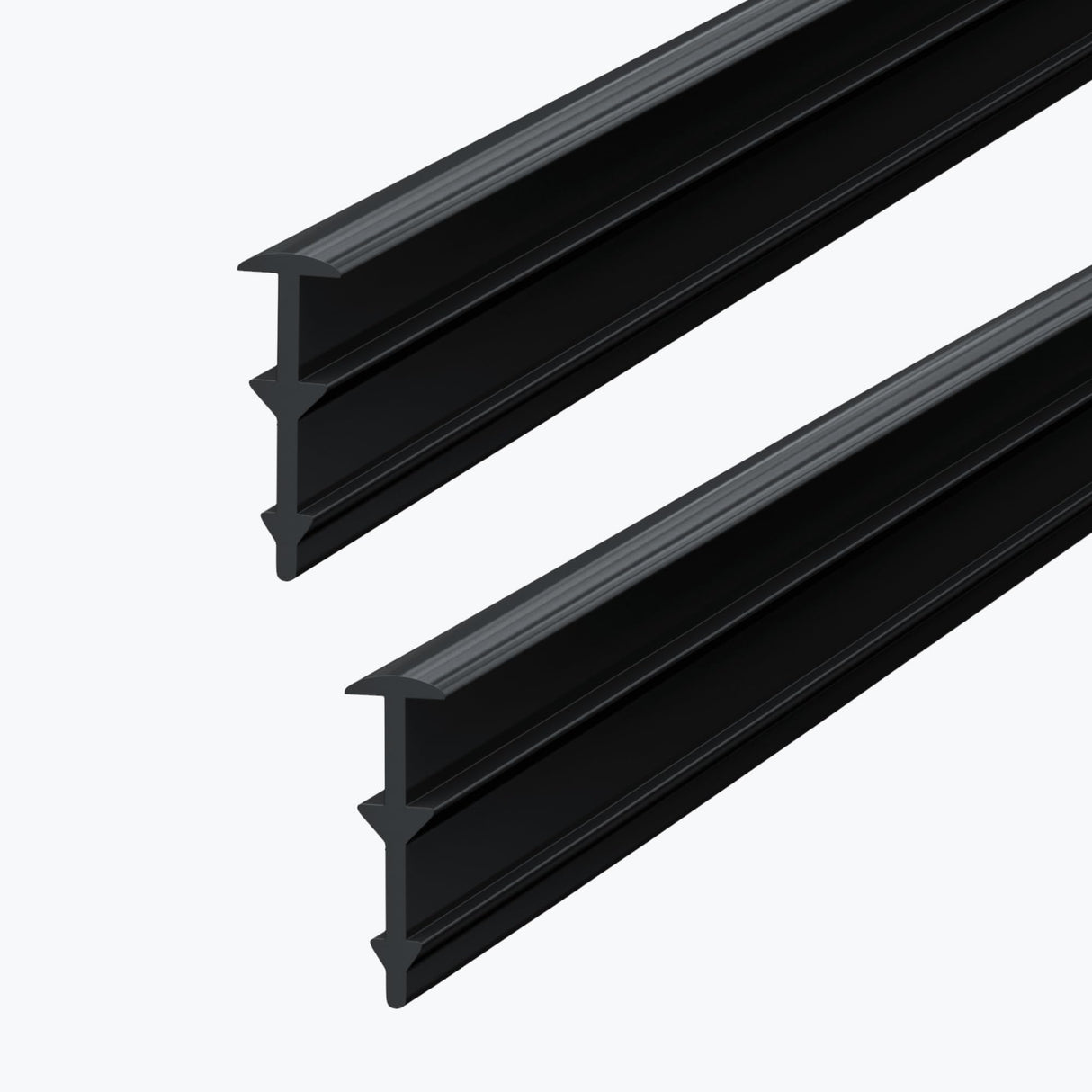 glasvilla Duschdichtung Dichtung Dusche Glastür für 6mm - 10mm Glasstärke Ersatzdichtung Duschwand Wanddichtung