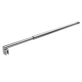 Barre de support pour paroi de douche Glasvilla | Stabilisateur de paroi vitrée pour douches à l'italienne | Pivote à 180° pour verre de 6 à 10 mm d'épaisseur