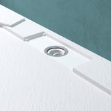 glasvilla Bonde de Douche pour Receveur de Douche Diamètre de la Douche 40 mm Trou d’Évacuation 90 mm AL001