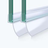 Joint de douche Glasvilla, rebord de douche | Joint de porte de douche pour verre de 6 à 8 mm d'épaisseur | Joint de remplacement pour porte/paroi de douche, droit