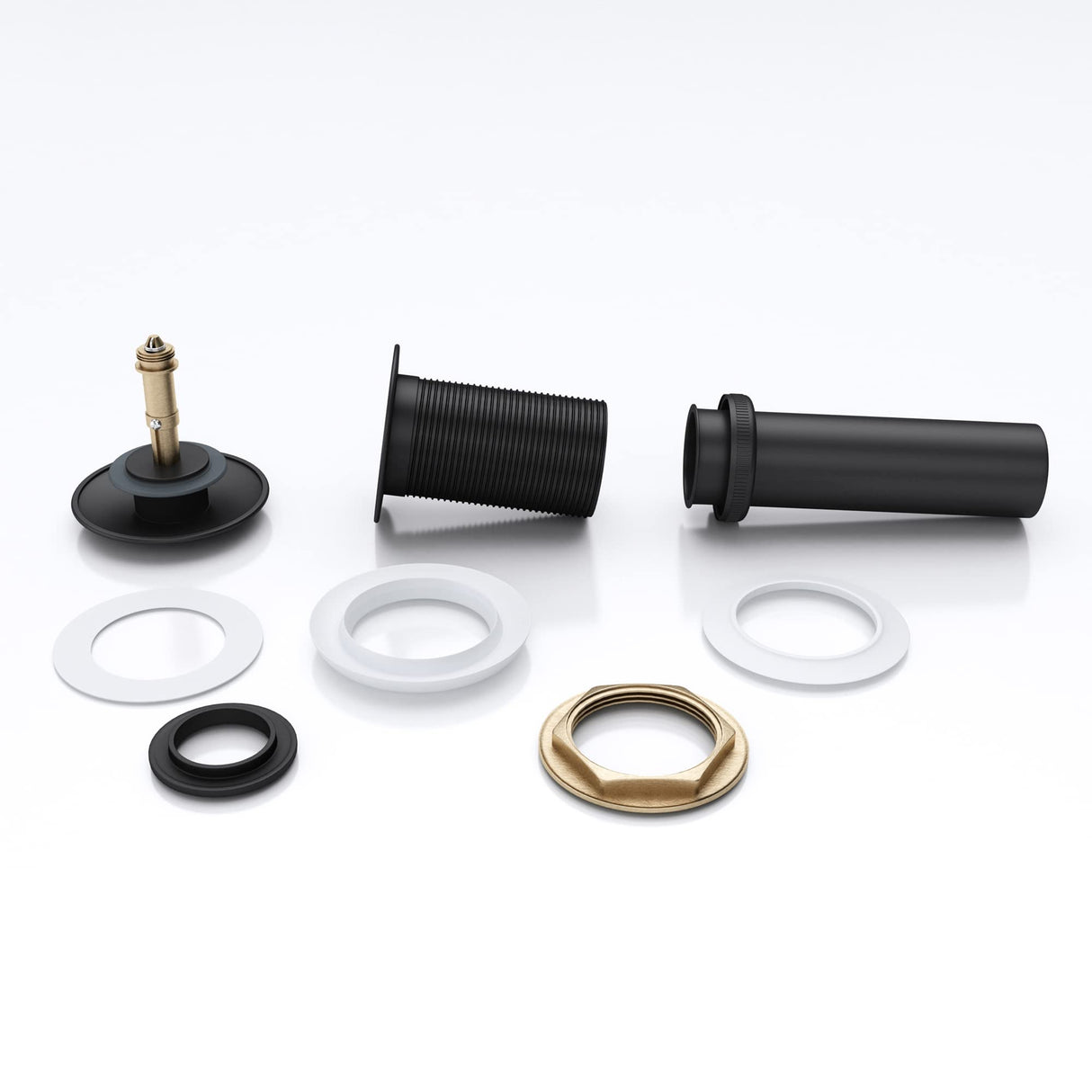 Bouchon de lavabo Glasvilla | Bouchon de lavabo compatible avec tous les lavabos DIN