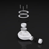 glasvilla Bonde de Douche pour Receveur de Douche Diamètre de la Douche 40 mm Trou d’Évacuation 90 mm AL001