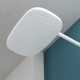 Système de douche Glasvilla avec douchette et pommeau de douche, douche de pluie, kit de fixation murale