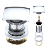 Bouchon de lavabo Glasvilla | Bouchon de lavabo compatible avec tous les lavabos DIN