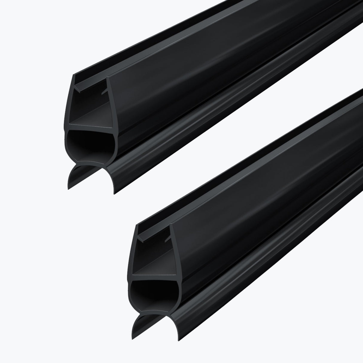 Joint de douche Glasvilla, rebord de douche | Joint de porte de douche pour verre de 6 à 8 mm d'épaisseur | Joint de remplacement pour porte/paroi de douche, droit