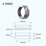 Poignée de porte Glasvilla, bouton de porte intérieure, poignée de porte de douche, poignée de barre, poignées de porte en verre, poignée de poussée