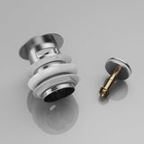 Bouchon de lavabo Glasvilla | Bouchon de lavabo compatible avec tous les lavabos DIN