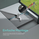 glasvilla Duschelement Duschboard befliesbar Duschelemente mit rinne Duschtasse bodeneben Gefälleplatte XPS