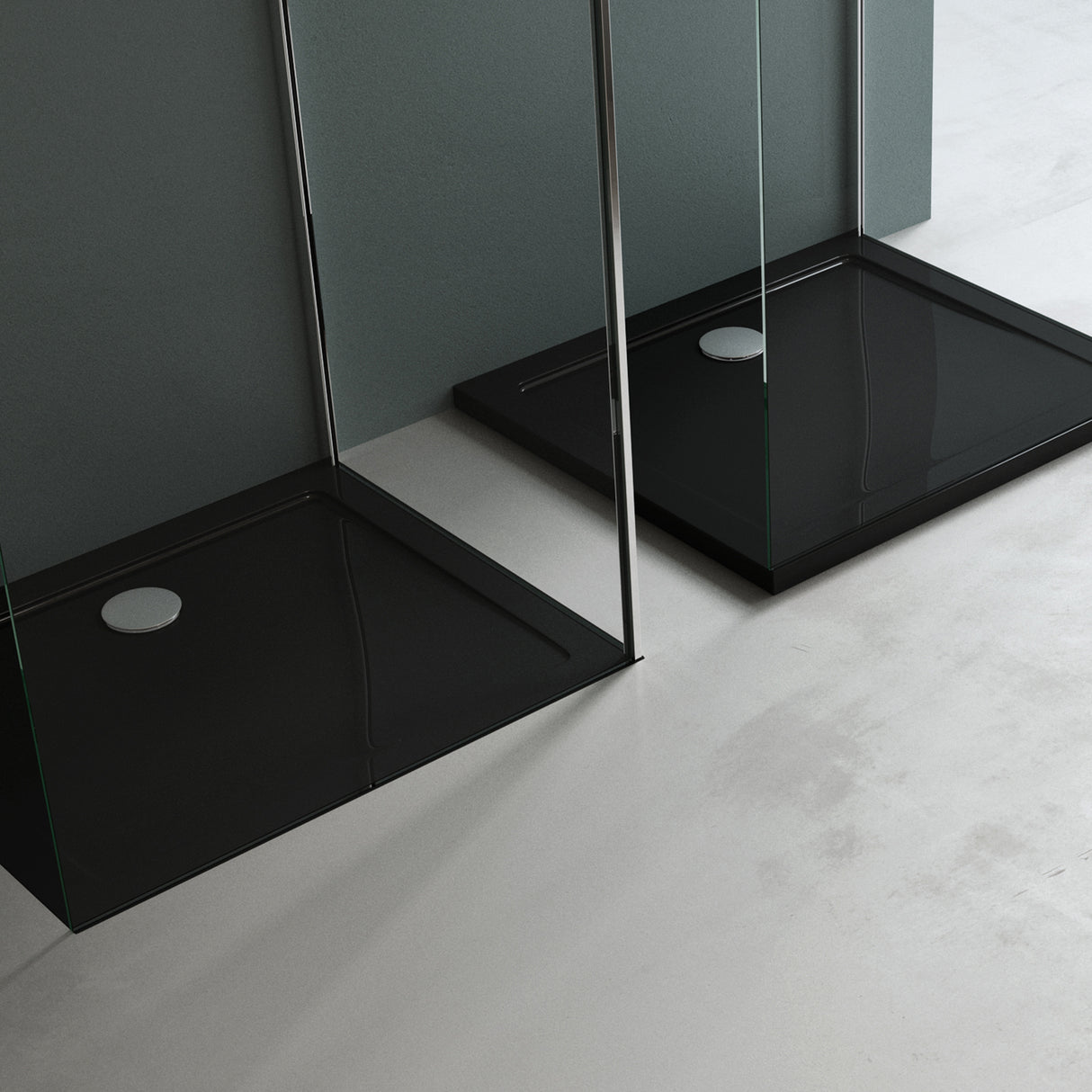 glasvilla Receveur de Douche Bac à Douche en Acrylique de Haute Qualité Rectangulaire 70-140 cm Faro