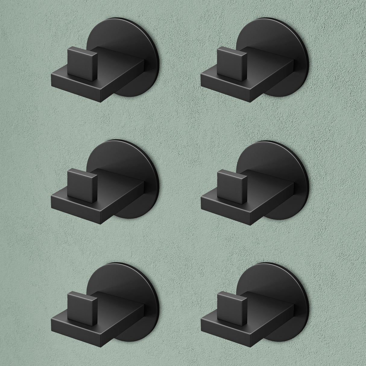 glasvilla Appendiabiti da Parete in Acciaio Inossidabile 304, Attaccapanni da Muro per Camera da Letto, Ingresso, Cucina, Stalo-08+Stalo-09