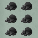 glasvilla Appendiabiti da Parete in Acciaio Inossidabile 304, Attaccapanni da Muro per Camera da Letto, Ingresso, Cucina, Stalo-08+Stalo-09