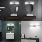 glasvilla Spiegelleuchte LED Badlampe | Spiegellampe, 6000K lámpara de baño | LED Wandleuchte 9W Spiegelstrahl